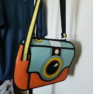 Trippy anime style bag